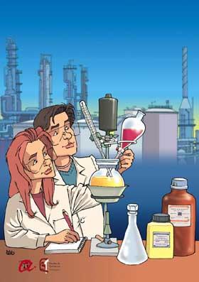 laboratório de química