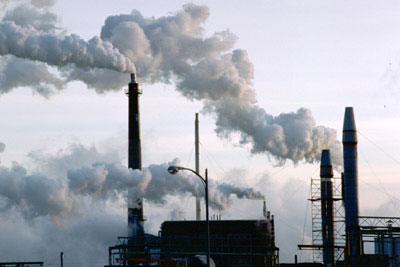 A Poluição industrial é um problema 
da sociedade moderna