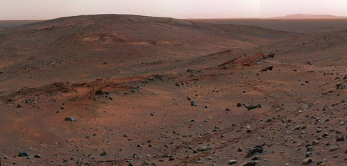 superfície do planeta Marte