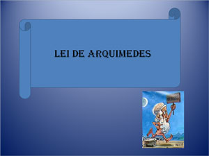 Lei de Arquimedes